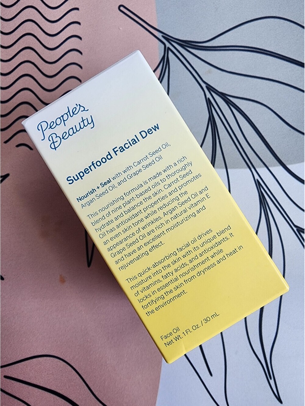People's Beauty Superfood Facial Dew Face Oil